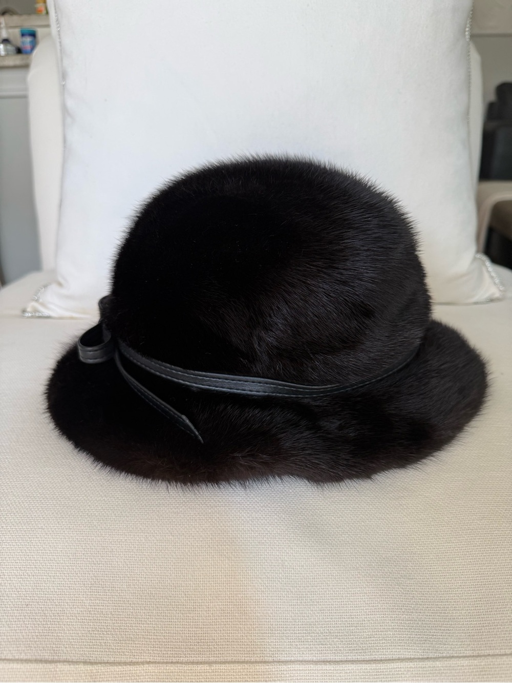 VTG LINGENFELTER- BRILL MINK HAT - Picture 6 of 12
